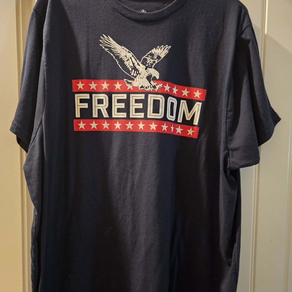 Freedom Navy Blue T-Shirt
